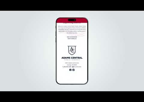 Mobile Website - ADAM