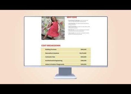 Desktop Website - YWCA IdeaThon Mockup
