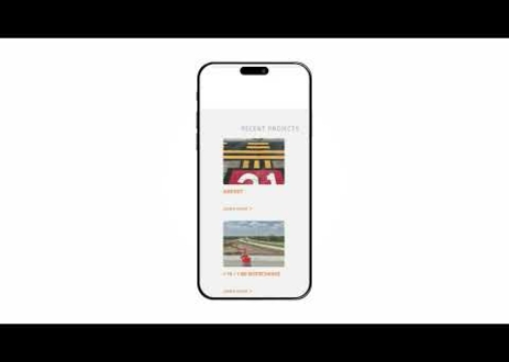 Mobile Website   CONS Mockup