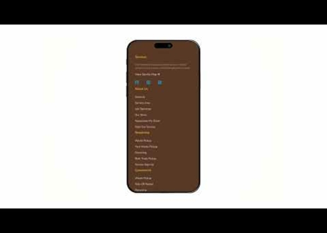 Mobile Website   MND Mockup